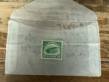 1918 Sc C2 AIRMAIL 16c green