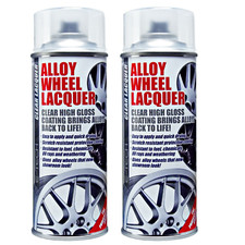 2 x E-Tech Clear Alloy Wheel