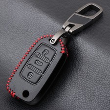 Leather Key Cover for VW Golf