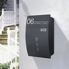 Personalised Curved Letter Box