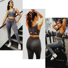 Ladies Gym Wear Set Yoga Vest