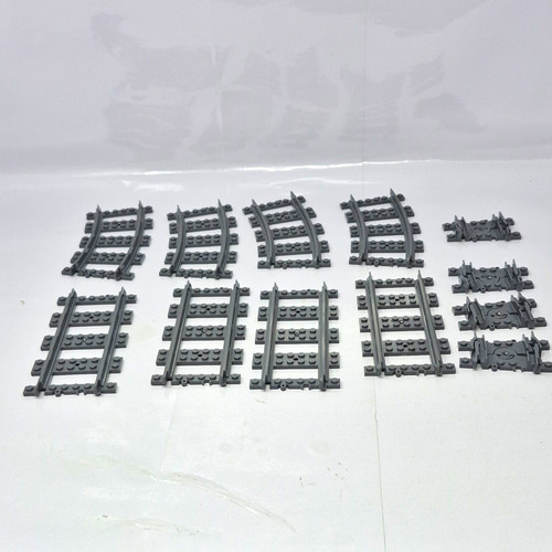 Lego trains grey - lego, track