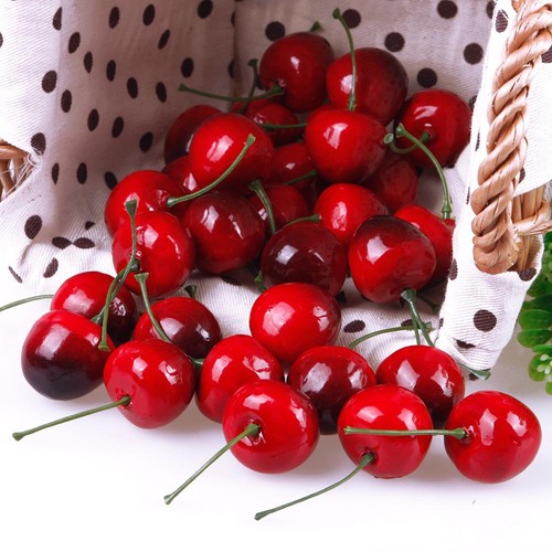 30pcs artificial cherry fruit - 30pcs,