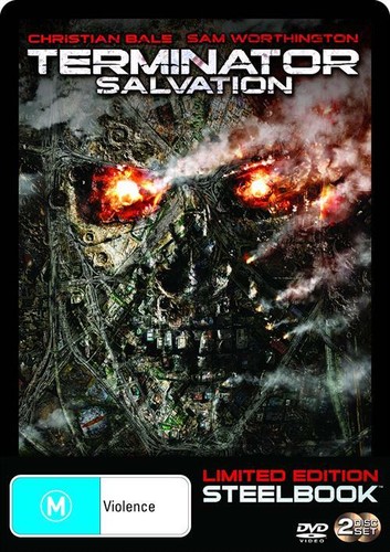 Terminator salvation steelbook - terminator, salvation-steelbook