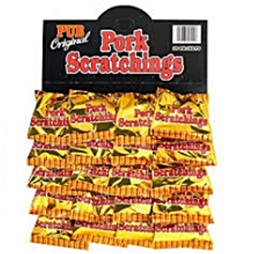 Pub original pork scratchings - original,