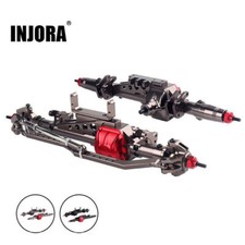 INJORA Front Rear Axle for 1:10 RC Crawler Axial Wraith 90018 90020 90045