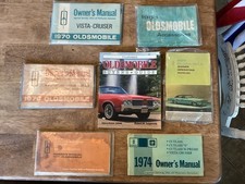 Oldsmobile book owners manual