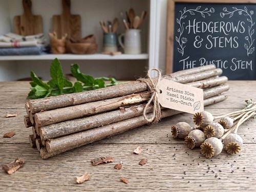 Hand harvested natural hazel - hand-harvested,