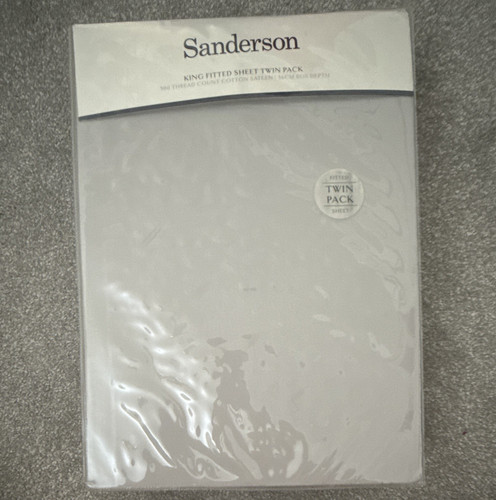 Sanderson king fitted sheet - king,