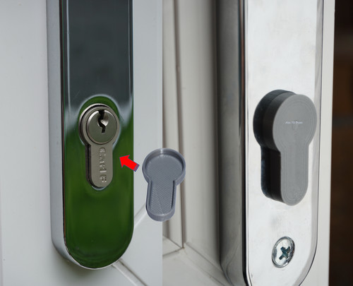 Keyhole draught stopper - 2,
