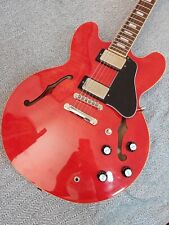 Marty Schwartz Epiphone ES-335 Sixties Cherry Red with hard case