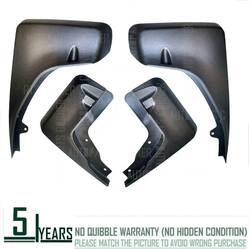 Front rear mudflap set - front, &