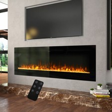 LED Fireplace Media Wall Fire