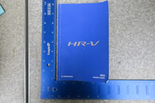 Honda hrv owner s manual - honda,