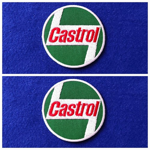 Castrol oil patch pair - oil,