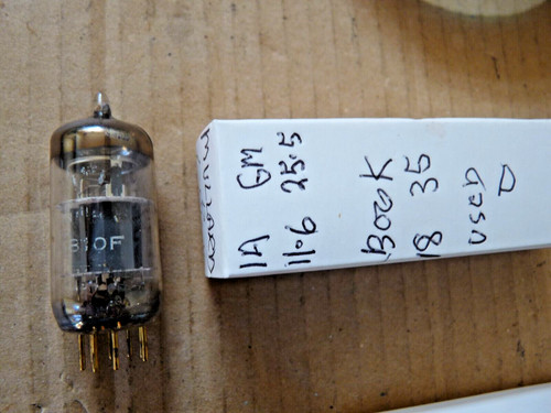 Mullard e810f used valve - ,