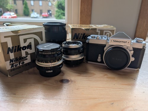 Nikon nikkormat 35mm slr - nikkormat,