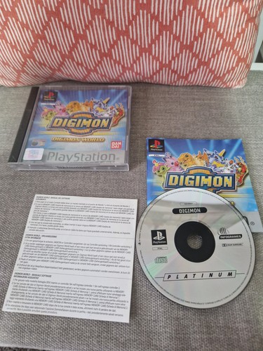 Ps1 digimon world sony - digimon,