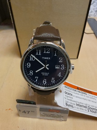 New timex tw2p75900 men easy - new, men's