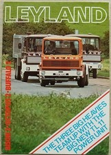 LEYLAND Bison 2 Octopus 2 Buffalo 2 Trucks Sales Brochure c1979 Ref 1761