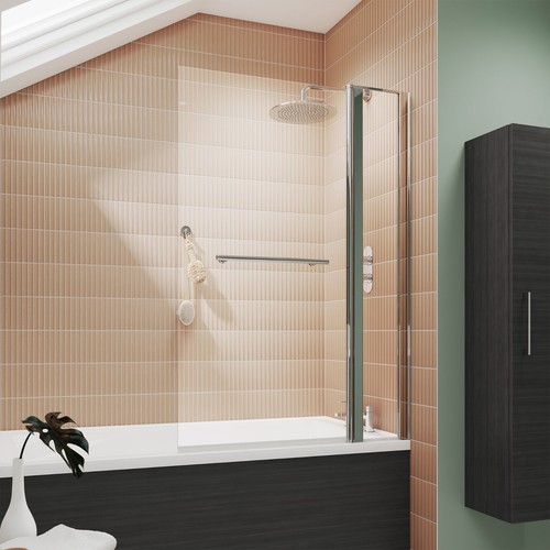 Bathroom square hinged bath - square,