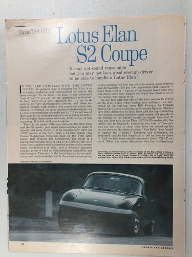Lotusrt19 vintage article - article, road
