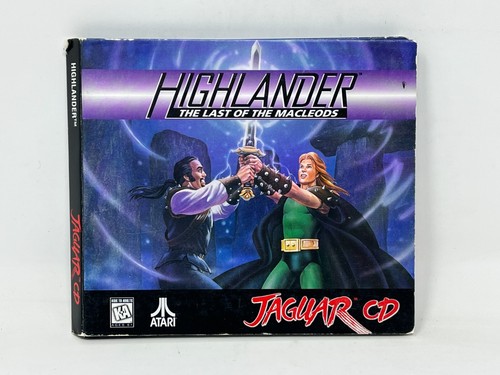 Atari jaguar highlander - cd,