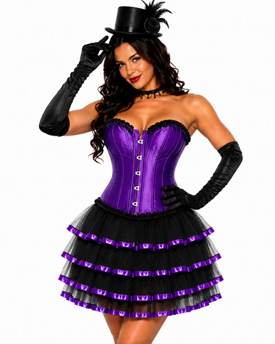 Womens burlesque corset - burlesque,