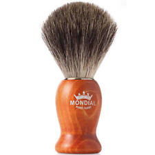 Mondial 1908 Pure Badger Shaving Brush Wood Handle
