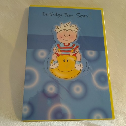 Birthday fun son card - fun,