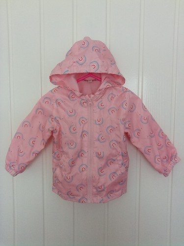 Rain jacket girls - 6-9, months