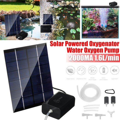 10w solar powered - 10w, oxygenator
