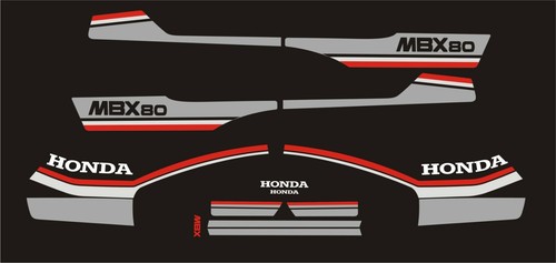 Honda mbx80 decal set - decal,