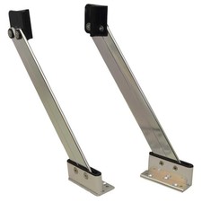 Boat Seat Hinge Brackets | 19 Inch Adjustable (Set of 2)