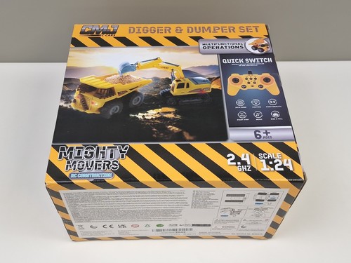 Digger dumper set - rc, set,
