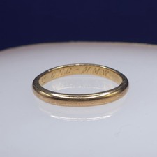 22ct Gold Band Ring