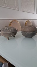 Two Chinese pottery vessels