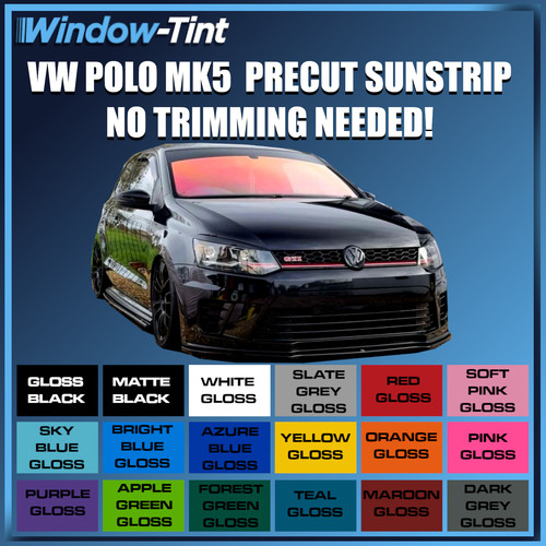 Pre cut sunstrip for - vw, polo