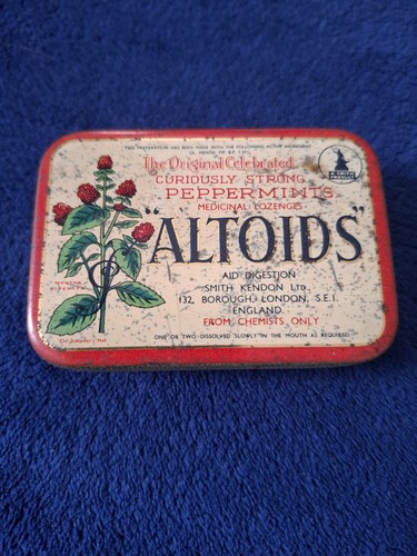 Altoids curiously strong - curiously,