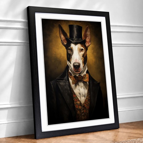 English bull terrier - bull, gothic