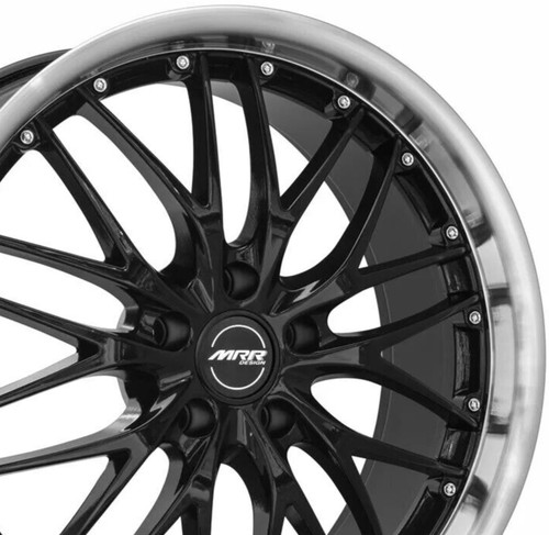 Mrr gt1 gloss black wheels - 19",