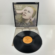 David Bowie Hunky Dory Vinyl LP Record VG/VG 1971 Album with Insert SF 8244