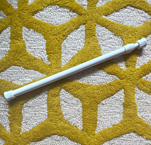 White tension pole rod - tension, 30-50cm