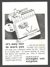 SOBRANIE CIGARETTES  tobacco 