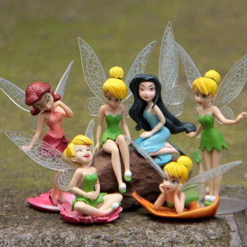 6pcs disney tinker bell - tinker,