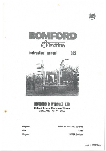 Bomford cultivator flexitine - bomford,