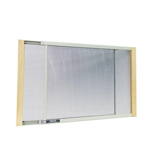 Wood frame adjustable window - wood,