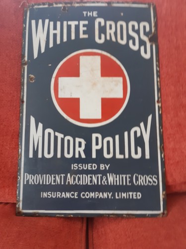 White cross motor insurance - white,