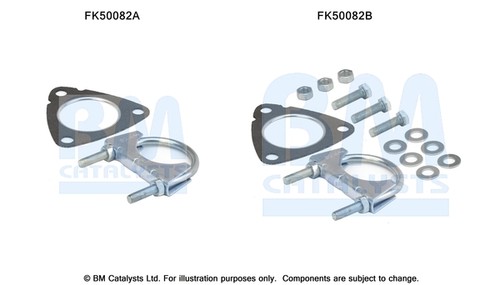 New mounting kit exhaust pipe - new, kit,
