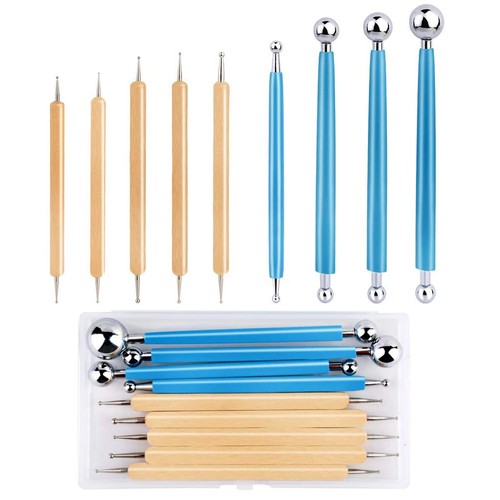Pcs dotting tools ball - 9,